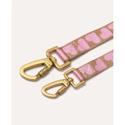 Dogguo Leash - Hondenriem - Mokka Pink M