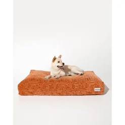 Dogguo Maze Bed - Hondenmatras - 105x65x15 cm Bruin Abrikoos L