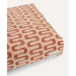 Dogguo Retro Wave  Bed - Hondenmatras - 125x75x15 cm Bruin Beige Xl