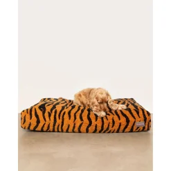 Dogguo Zebra Bed - Hondenmatras - 85x55x15 cm Roest Zwart M