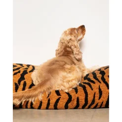Dogguo Zebra Bed - Hondenmatras - 85x55x15 cm Roest Zwart M