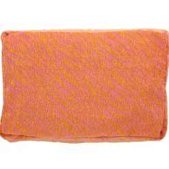 Dogguo Zebra Flat Bed - Hondenmatras - 60x40 cm Pink Oranje S