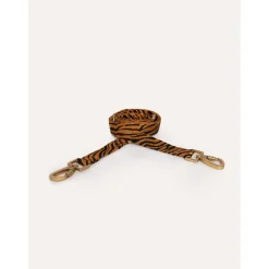 Dogguo Zebra Leash - Hondenriem - 200x2 cm Roest Zwart S