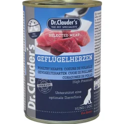 Dr.Clauder's Selected Meat Gevogelteharten Gevogelte - Hondenvoer