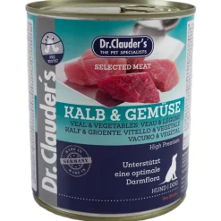 Dr.Clauder's Selected Meat - Hondenvoer - Kalf Groente 800 g