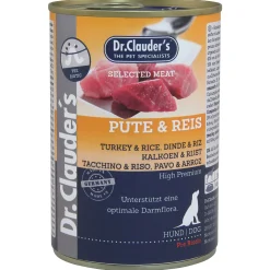 Dr.Clauder's Selected Meat Kalkoen&Rijst - Hondenvoer