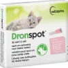 Dronspot Spot-On Kat  0.5 - 2.5kg - Anti wormenmiddel - 2 pip 0.5 - 2.5kg S
