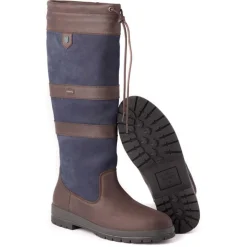 Dubarry Galway Ex-Fit Outdoor Laars - Unisex Laarzen - Navy Bruin 39