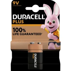 Duracell Batterij Mainline Plus 9v - Batterijen -