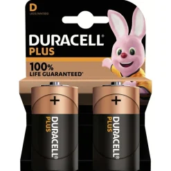 Duracell Batterij Mainline Plus D 2 St - Batterijen -