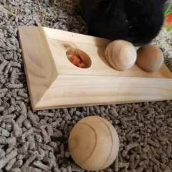 Duvo+ Houten Sniffle `n Snack Puzzle Fay - Speelgoed - 28x13x6 cm