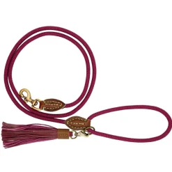 Dwam Looplijn Bonnie Touw Bordeaux - Hondenriem