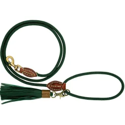 Dwam Looplijn Bowie Touw Groen - Hondenriem