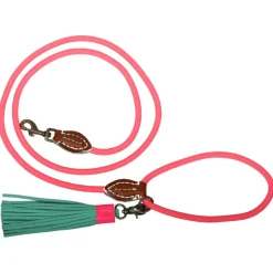 Dwam Looplijn Sugarbabe Touw Pink - Hondenriem