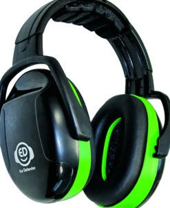 Ear Defender Gehoorkap 26db - Gehoorbeschermers - Zwart Groen