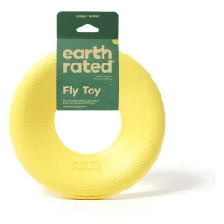 Earth Rated Flyer Toy - Hondenspeelgoed - Geel L