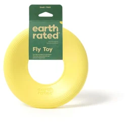 Earth Rated Flyer Toy - Hondenspeelgoed - Geel S
