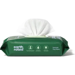 Earth Rated Schoonmaakdoekjes Hond Lavendel - Vachtverzorging - 100 stuks