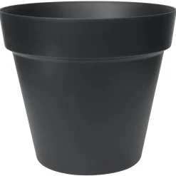 Easyday Bloempot Smile Zwart - Buitenpot