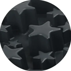 Eat Slow Live Longer Anti-Schrok Voerbak Ster Grijs - Hondenvoerbak