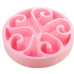 Eat Slow Live Longer Original - Hondenvoerbak - Ø30 cm Pink L