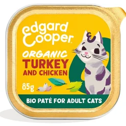 Edgard&Cooper Adult Paté Organic 85 g - Kattenvoer