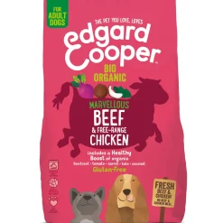 Edgard&Cooper Bio Organic Beef Adult Rund&Kip&Rode Biet - Hondenvoer