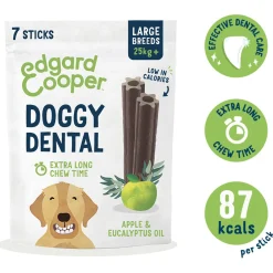 Edgard&Cooper Doggy Dental Appel - Hondensnacks