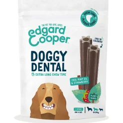 Edgard&Cooper Doggy Dental Aardbei&Mint - Hondensnacks