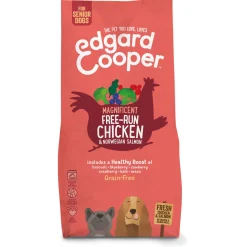 Edgard&Cooper Free-Run Chicken Senior Kip&Zalm&Broccoli - Hondenvoer