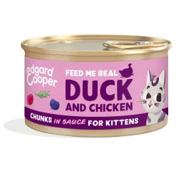 Edgard&Cooper Kitten Chunks 85 g - Kattenvoer