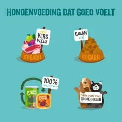 Edgard&Cooper Kuipje Beef Duck Adult - Hondenvoer - Rund Eend Bataat 150 g Graanvrij