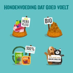 Edgard&Cooper Kuipje Bio Chicken Fish Puppy - Hondenvoer - Kip Vis Wortel 100 g Biologisch