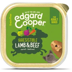 Edgard&Cooper Kuipje Lamb Beef Adult - Hondenvoer - Lam Rund Wortel 150 g Graanvrij