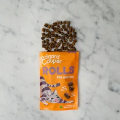 Edgard&Cooper Rolls - Kattensnack - Kip Kalkoen 45 g