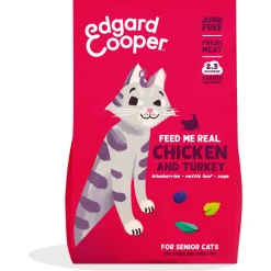 Edgard&Cooper Senior - Kattenvoer - Kip Kalkoen 2 kg