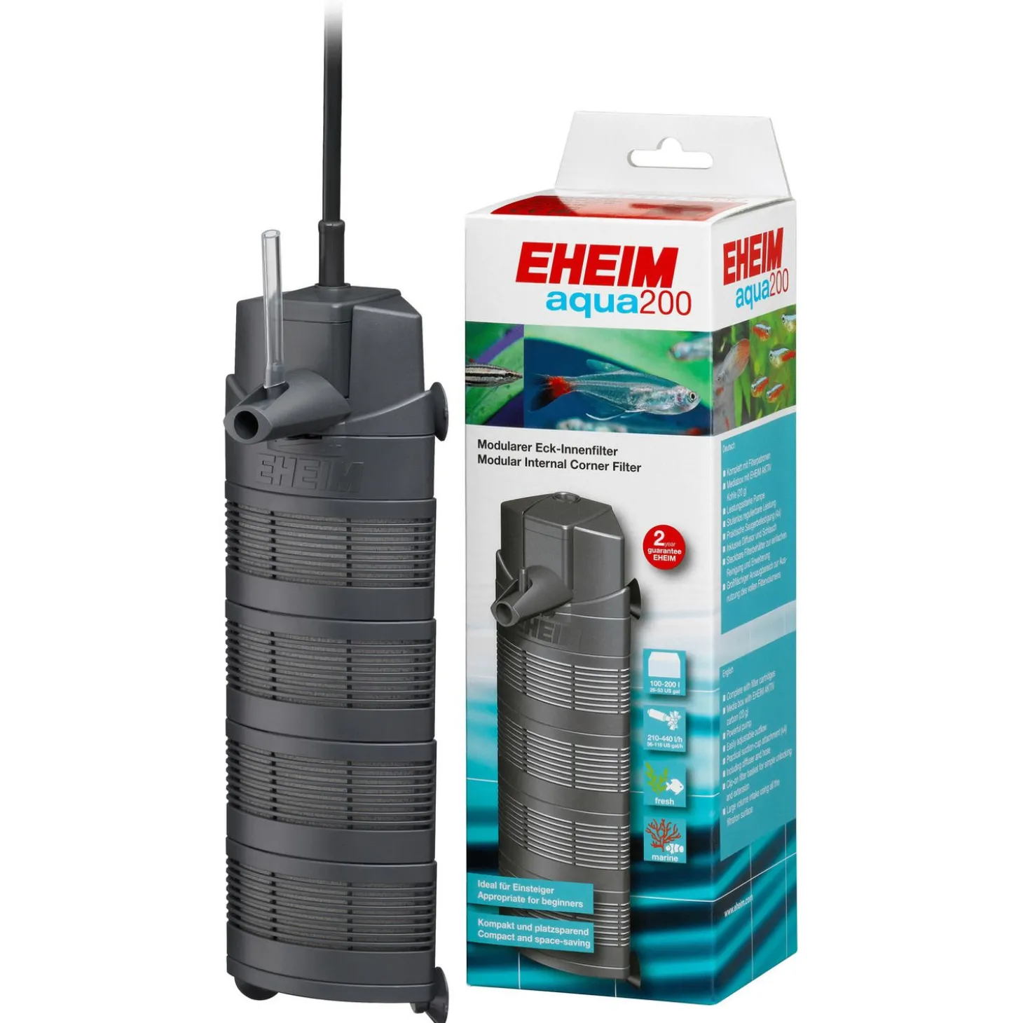 Eheim Aqua 200 - Binnenfilters - > 100-200liter
