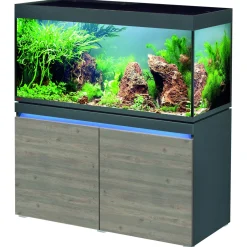 Eheim Set Incpiria 430 - Aquariumset - 130x60x144 cm Grijs Eiken