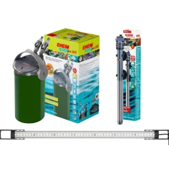 Eheim Set Vivaline 240 Led - Aquariumset - 121x41x124 cm Grijs Eiken