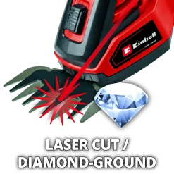 Einhell Accu Gras-/Heggenschaar - Heggenschaar - Rood Zwart