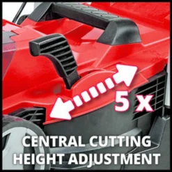 Einhell Accu Grasmaaier - Grasmaaier - Rood Zwart