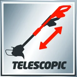 Einhell Accu Grastrimmer Ge-Ct 18  Li Solo - Trimmer - 1.9 kg Rood Zwart Zilver Met Snijdraad