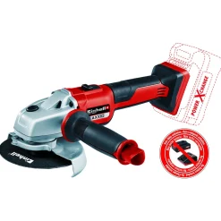 Einhell Accu Haakse Slijper - Electrisch Gereedschap - 1.59 kg Rood Zwart Zilver