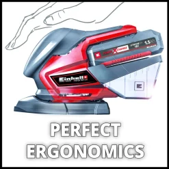 Einhell Accu Multischuurmachine - Electrisch Gereedschap - Rood Zwart