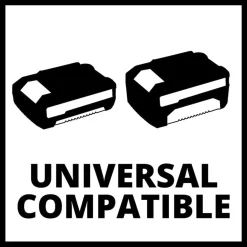 Einhell Snellader Power X-Change - Electrisch Gereedschap - Rood Zwart 18v 4a