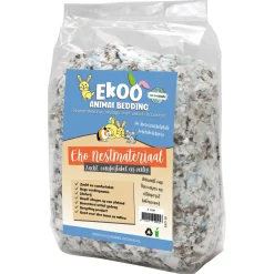 Ekoo Bedding Nestmateriaal - Kooi Accessoire - 3 l 125 g