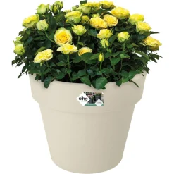 Elho Bloempot Green Basics Top Planter Rond Wit - Buitenpot