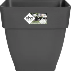 Elho Bloempot Vibia Campana Vierkant Grijs - Buitenpot