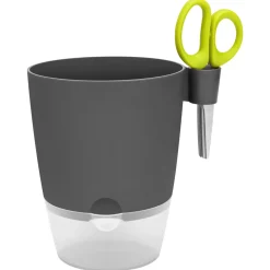 Elho Brussels Kruiden Allin1 - Kweekbenodigdheden - 13x16 cm Antraciet