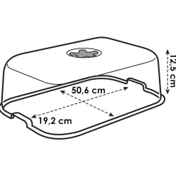 Elho Green Basics Kweekhuis - Kweekbenodigdheden - 51x19.5x12.7 cm Transparant